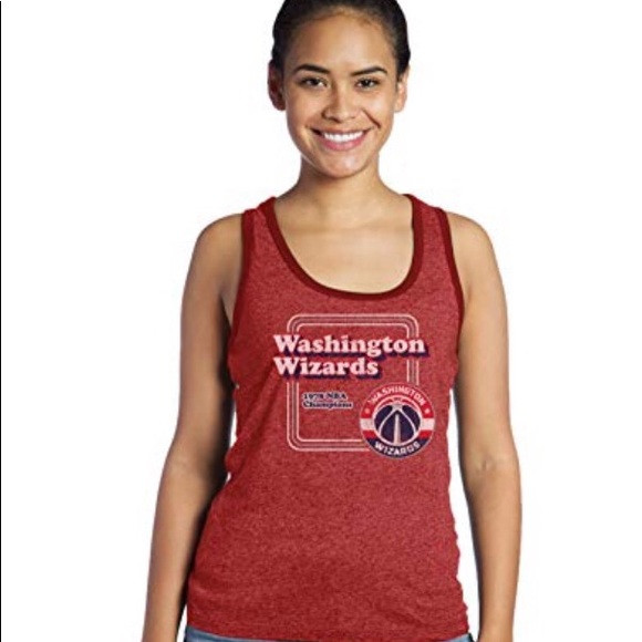 Majestic Tops - Washington Wizards Contrast Tank Top NWT L Majestic Tops - Washington Wizards Contrast Tank Top NWT L